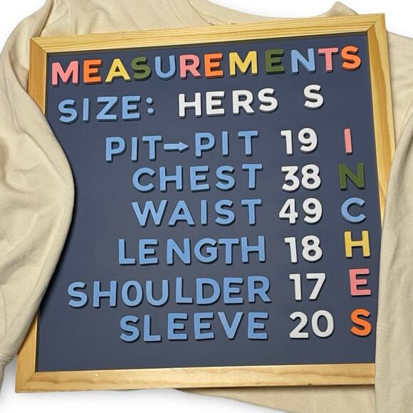 Altar’d State Route 66 Sweatshirt S NWT Rhinestone USA Retro Cream - Picture 7 of 9